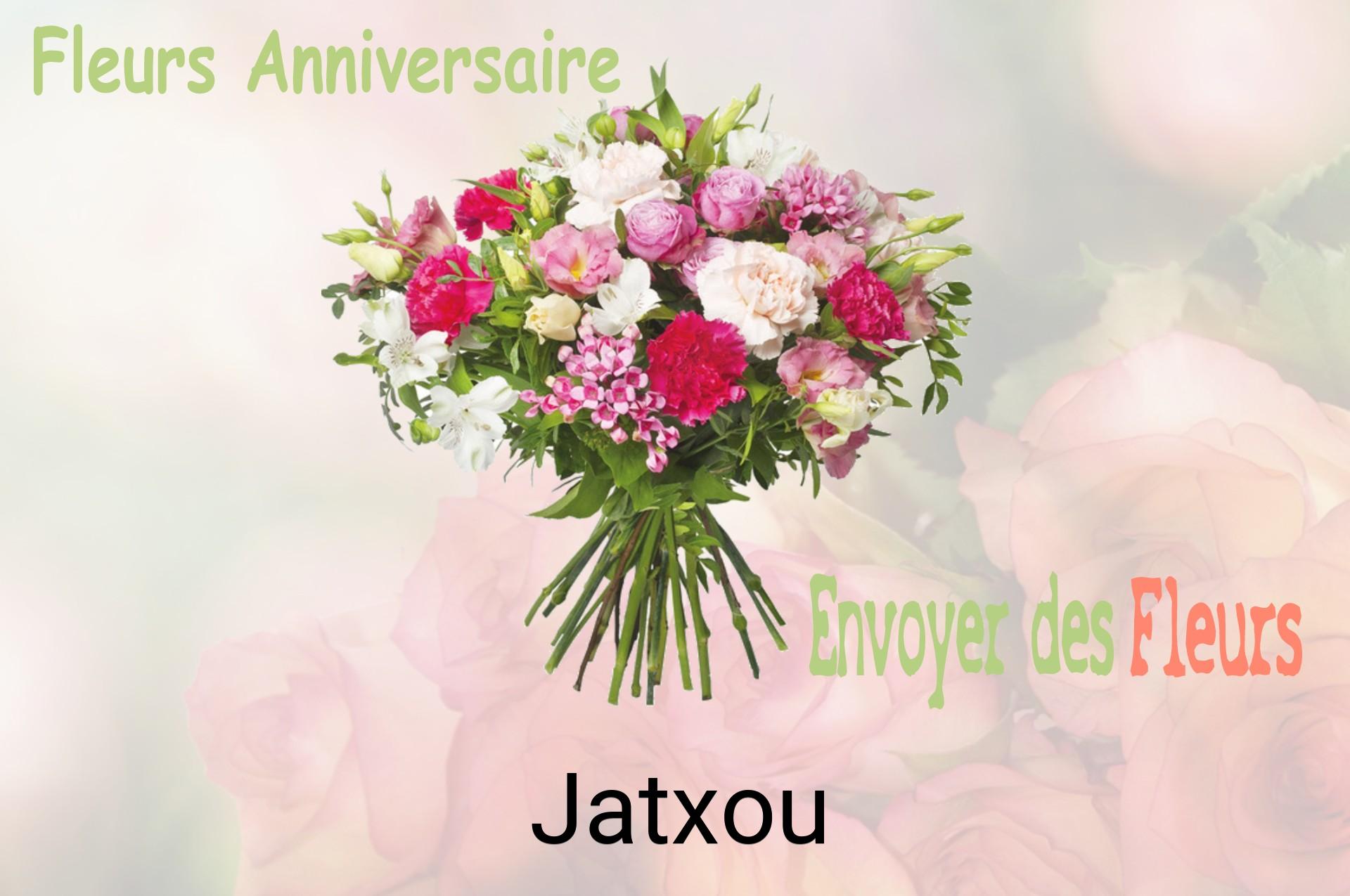 Bouquet de fleurs d’anniversaire livré à Jatxou